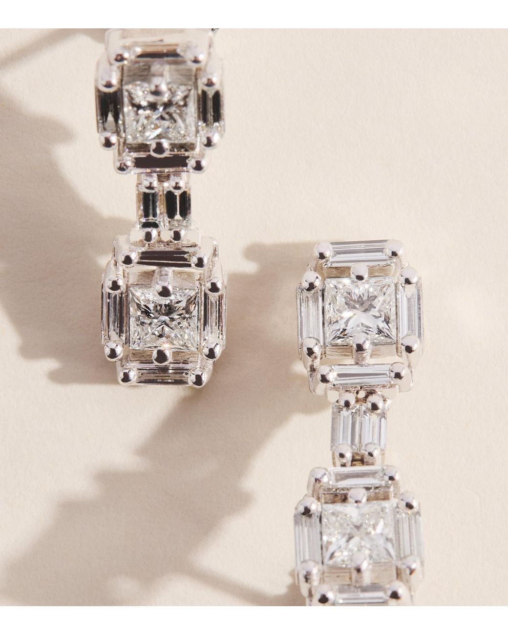 Suzanne Kalan Natural And Diamond Princess Deco Drop Earrings