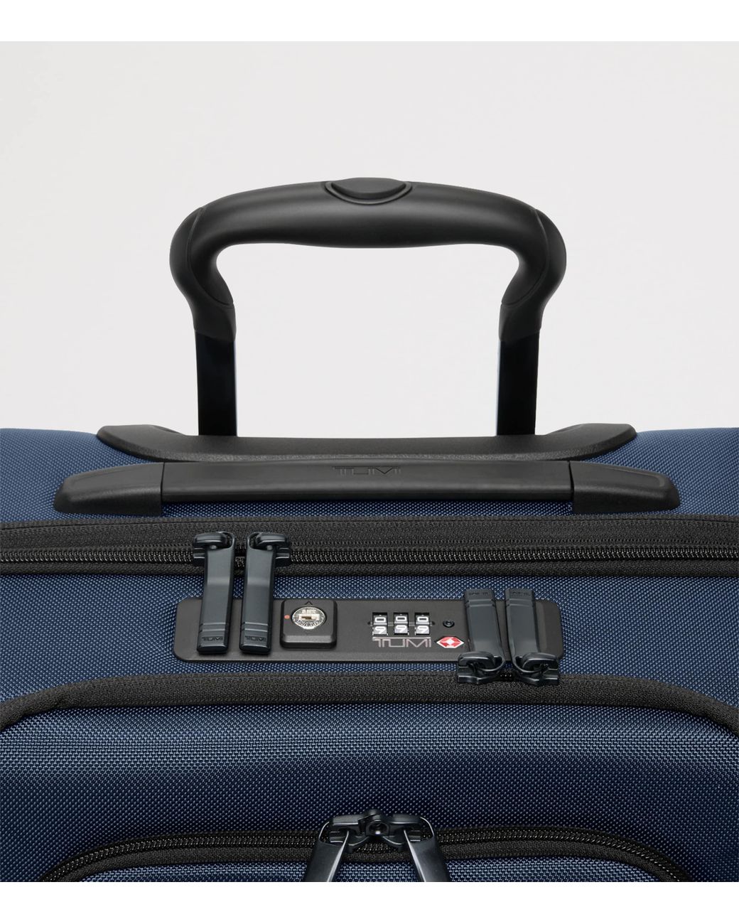 Tumi Blue Alpha 4 Large Dual Access Expandable Cabin Suitcase