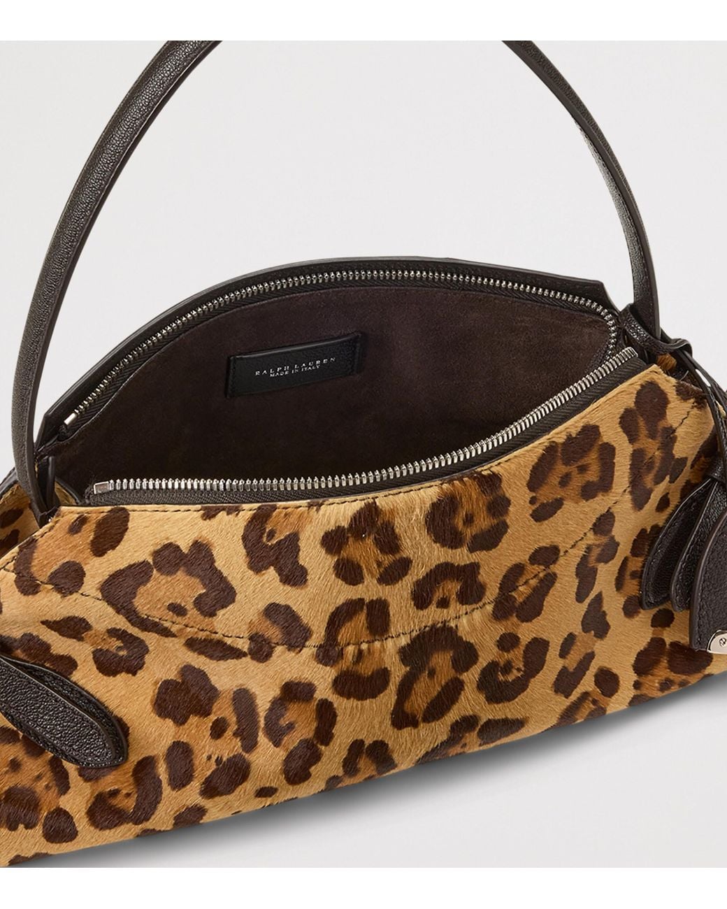 Ralph Lauren Brown Small Pony Hair Ralph Shoulder Bag