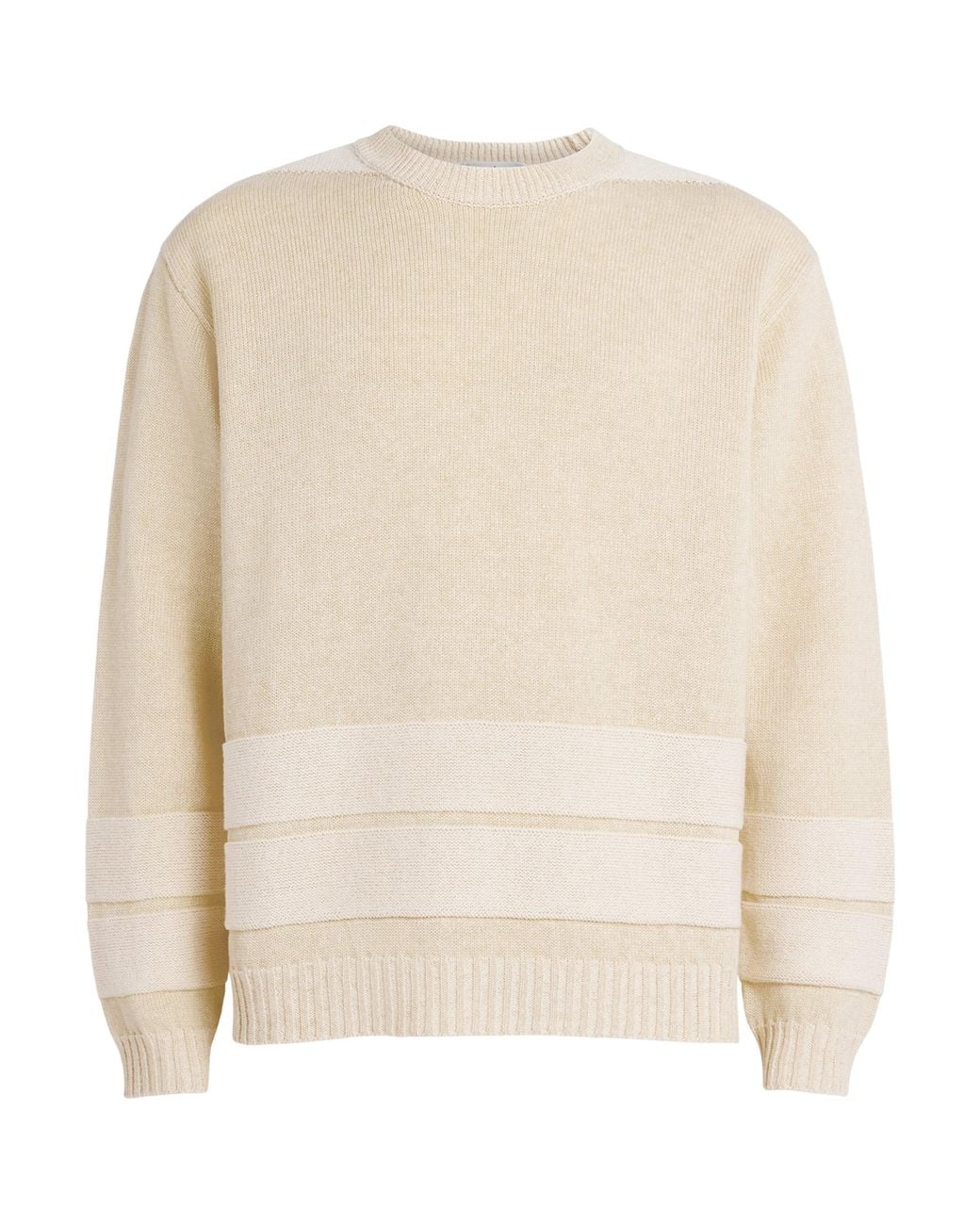 Stone Island Natural Organic Cotton-Linen Marina Sweater for men