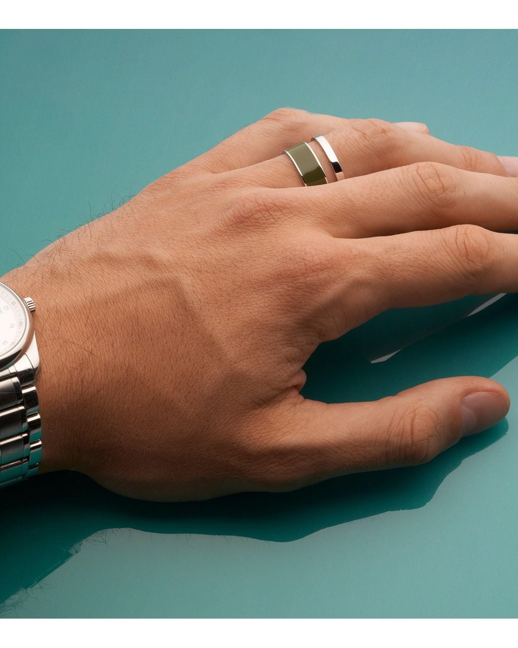 Repossi Green 2-Band Berbere Ring