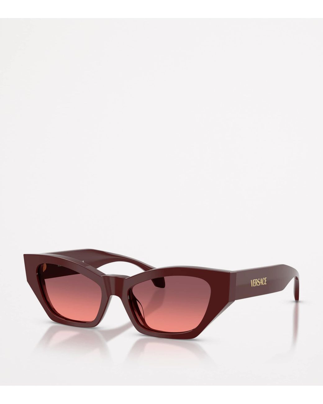 Versace Pink Cat Eye Sunglasses