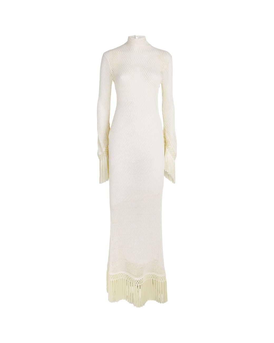 Taller Marmo White Cotton New Mexico Maxi Dress
