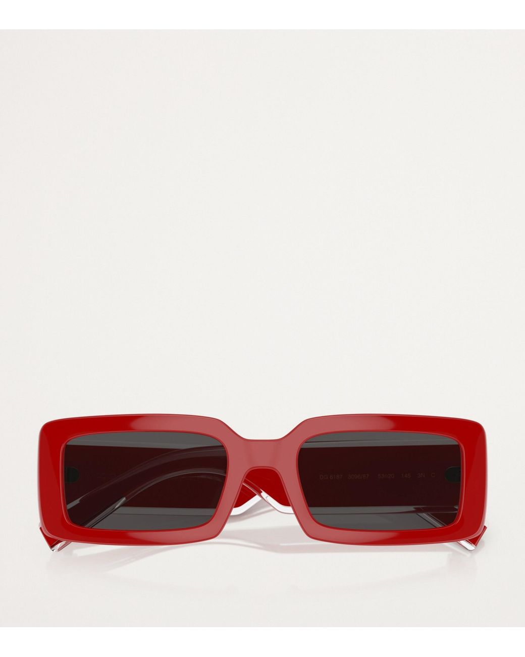 Dolce & Gabbana Red Injected 0Dg6187 Sunglasses