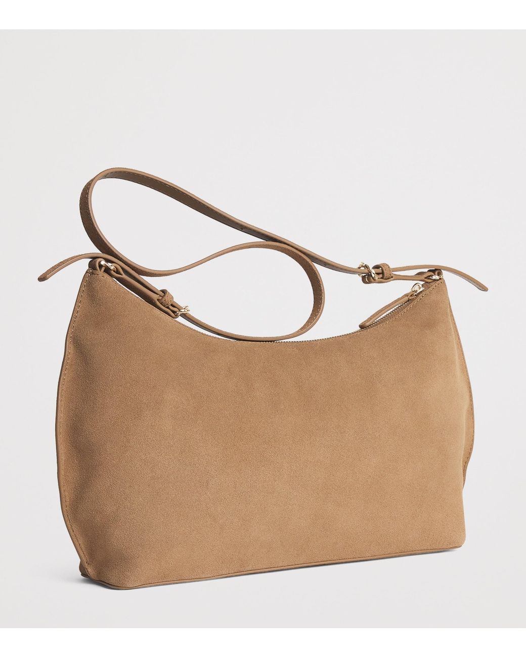 Claudie Pierlot Brown Suede Shoulder Bag