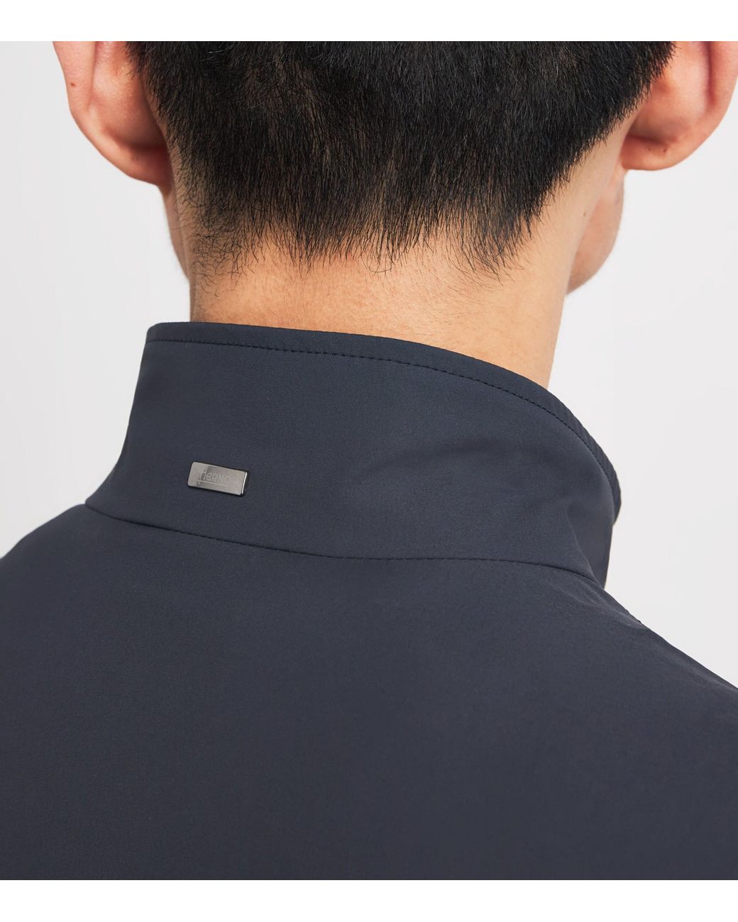 Herno Blue Technical Jacket for men