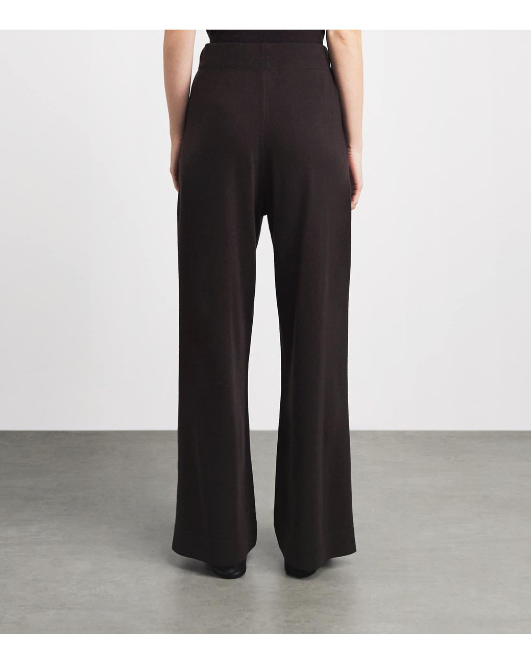 LeKasha Black Cashmere Surial Trousers