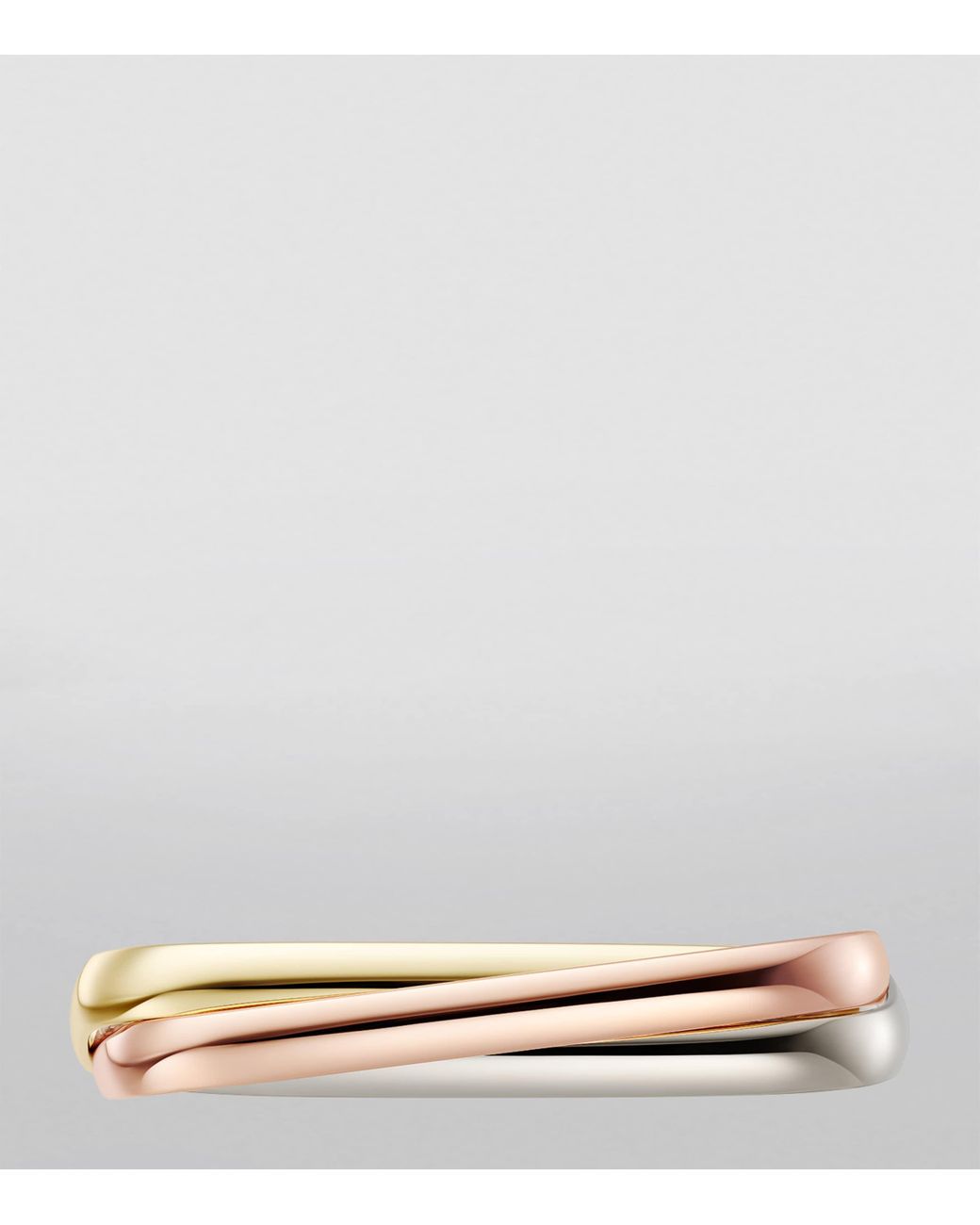 Cartier Natural Rose And Trinity Box Bangle