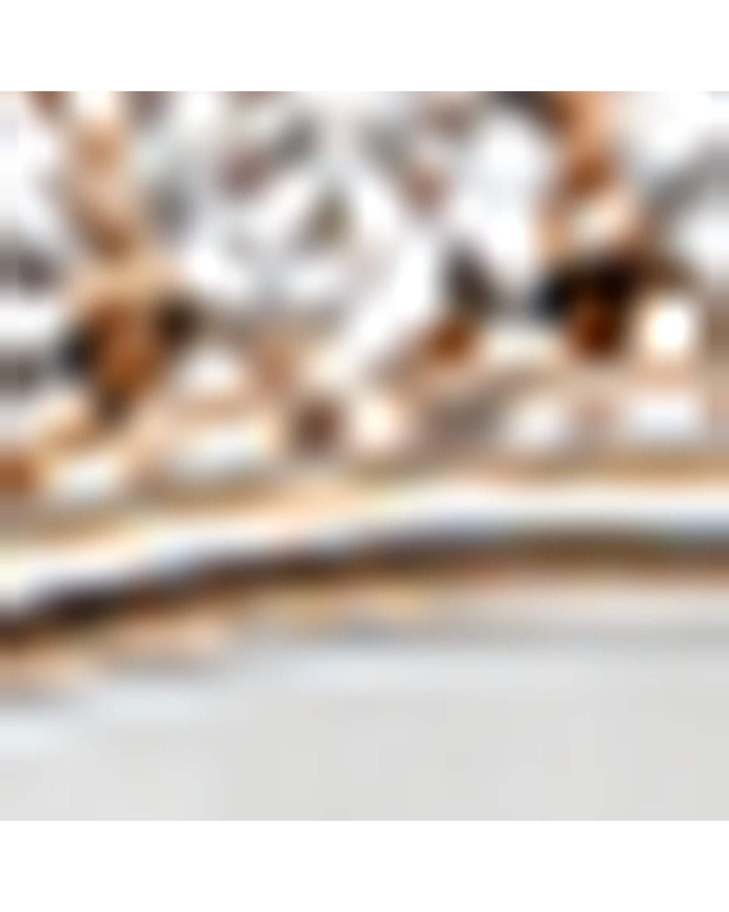 Chopard Metallic And Diamond Happy Hearts Pendant