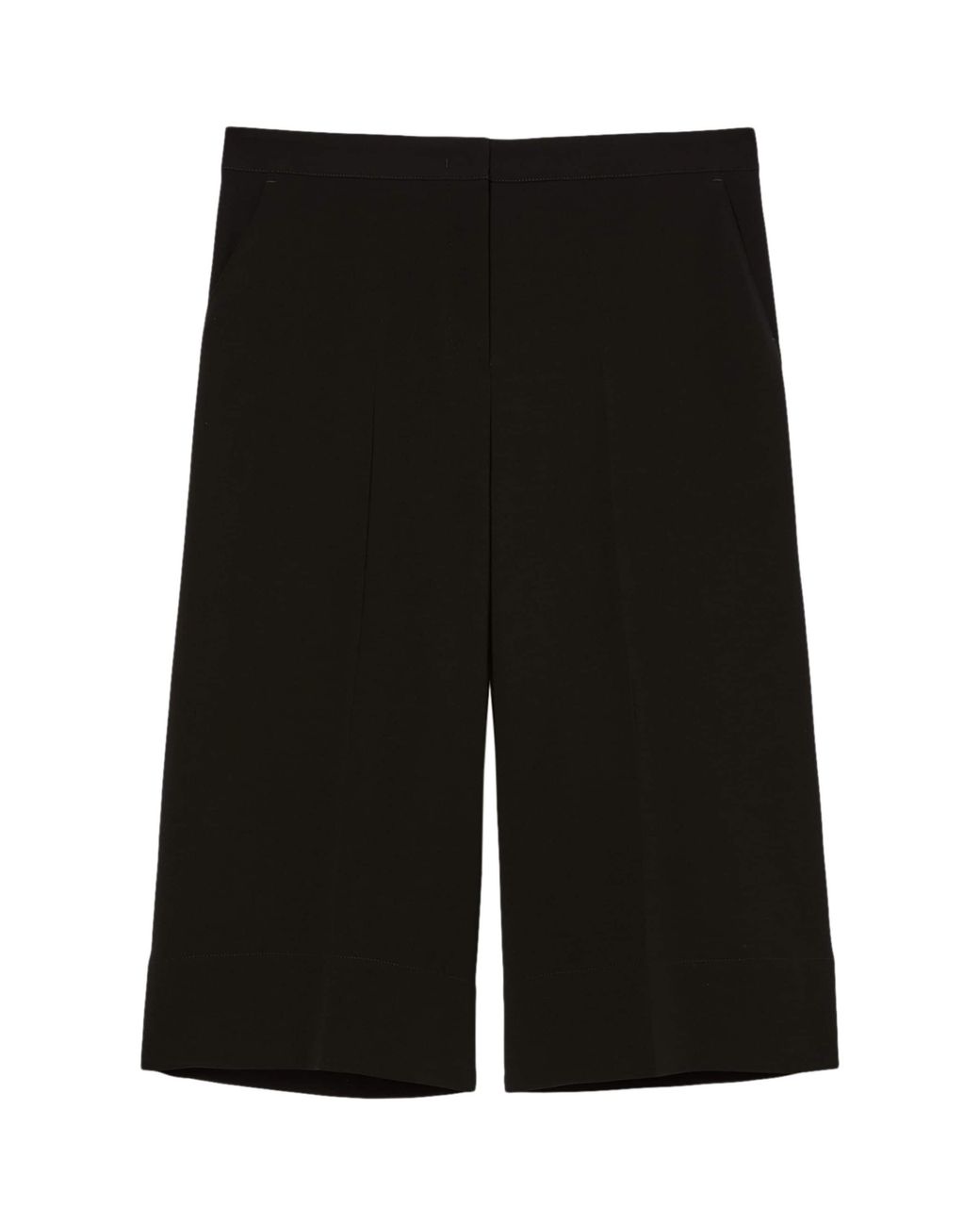 Marina Rinaldi Black Tailored Bermuda Shorts