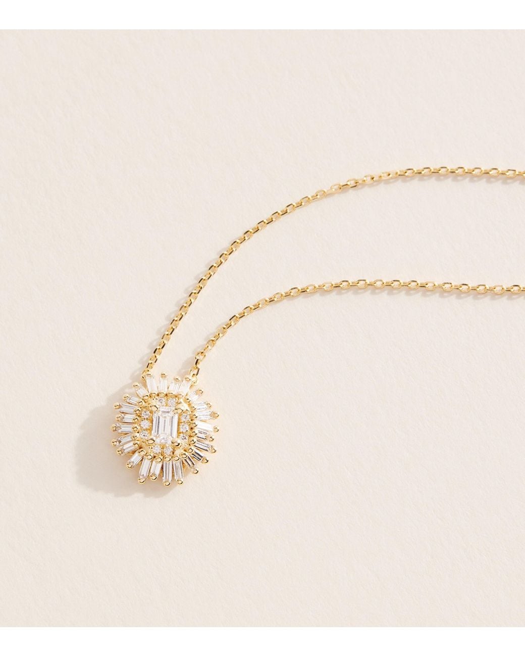 Suzanne Kalan Natural And Diamond One Of A Kind Flower Necklace