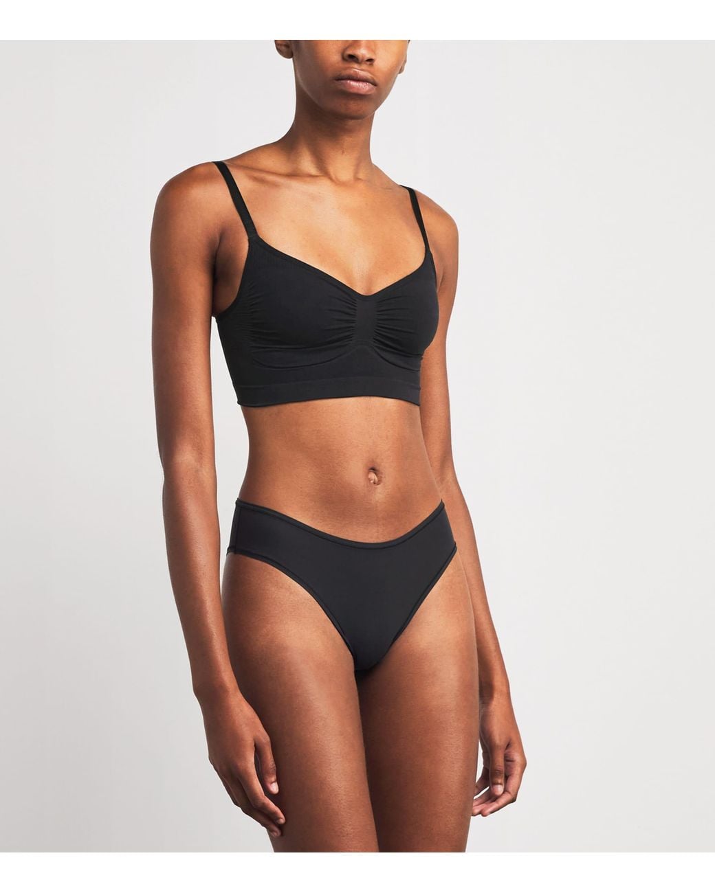 Skims Black Fits Everybody Cheeky Brief