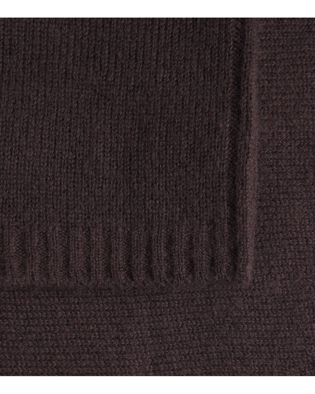 ME+EM Black Wool-Cashmere-Silk Knitted T-Shirt