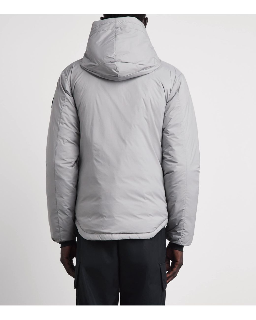 Canada Goose Gray Lodge Hooded Jacket for men