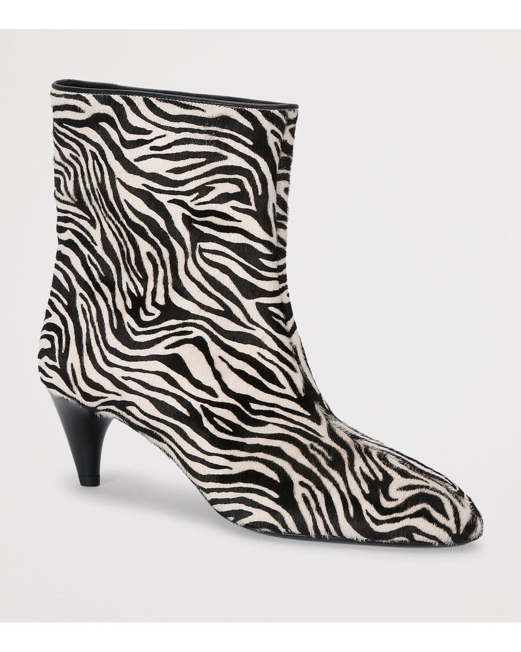 Isabel Marant Black Leather Jiry Ankle Boots 55