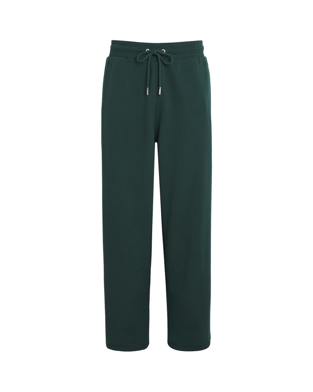 AMI Green Stretch-Cotton Ami De Coeur Sweatpants for men