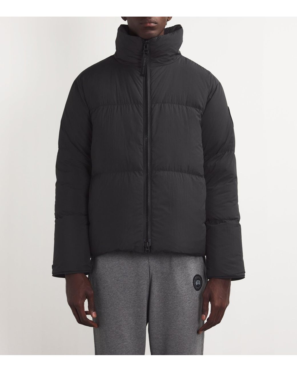 Canada Goose Black Down Lawrence Puffer Jacket for men