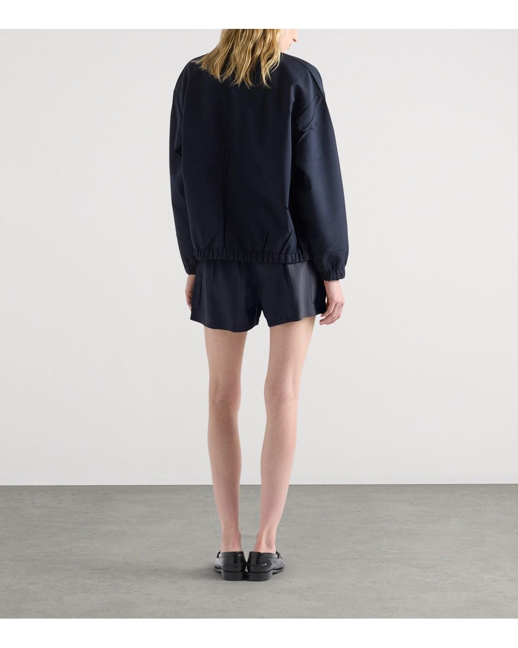 Prada Blue Virgin Wool-Mohair Jacket