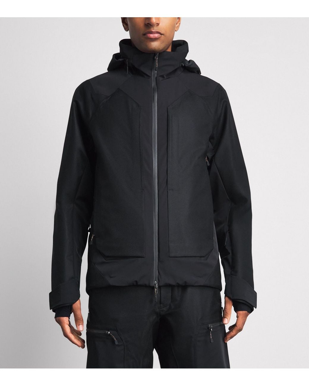 Sease Black Trace 2.0 Ski Jacket for men