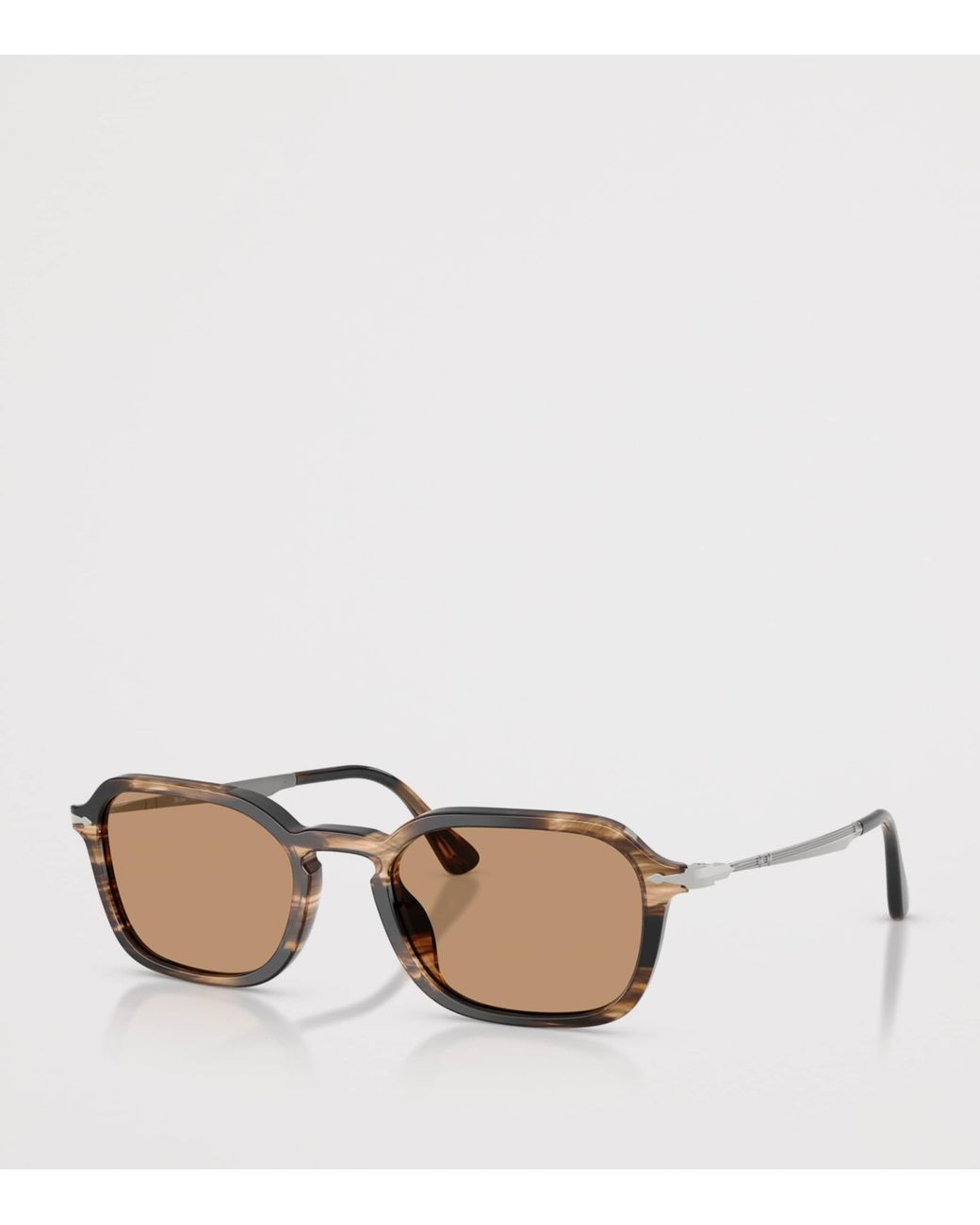 Persol Brown Tortoiseshell Phantos Sunglasses