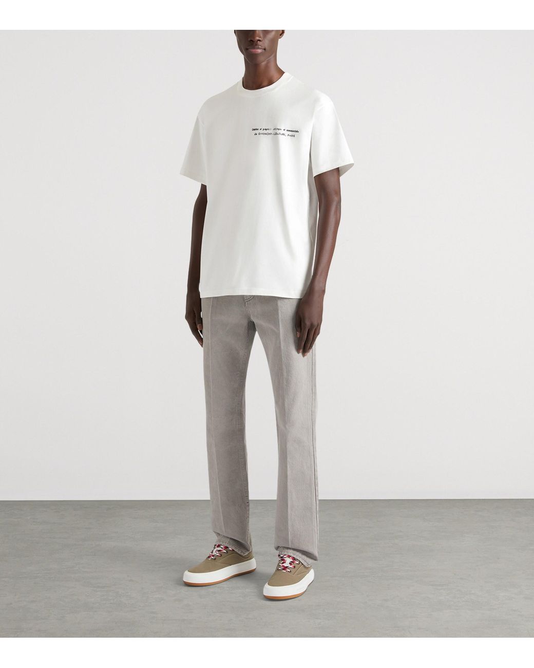 Givenchy Gray Straight Jeans for men