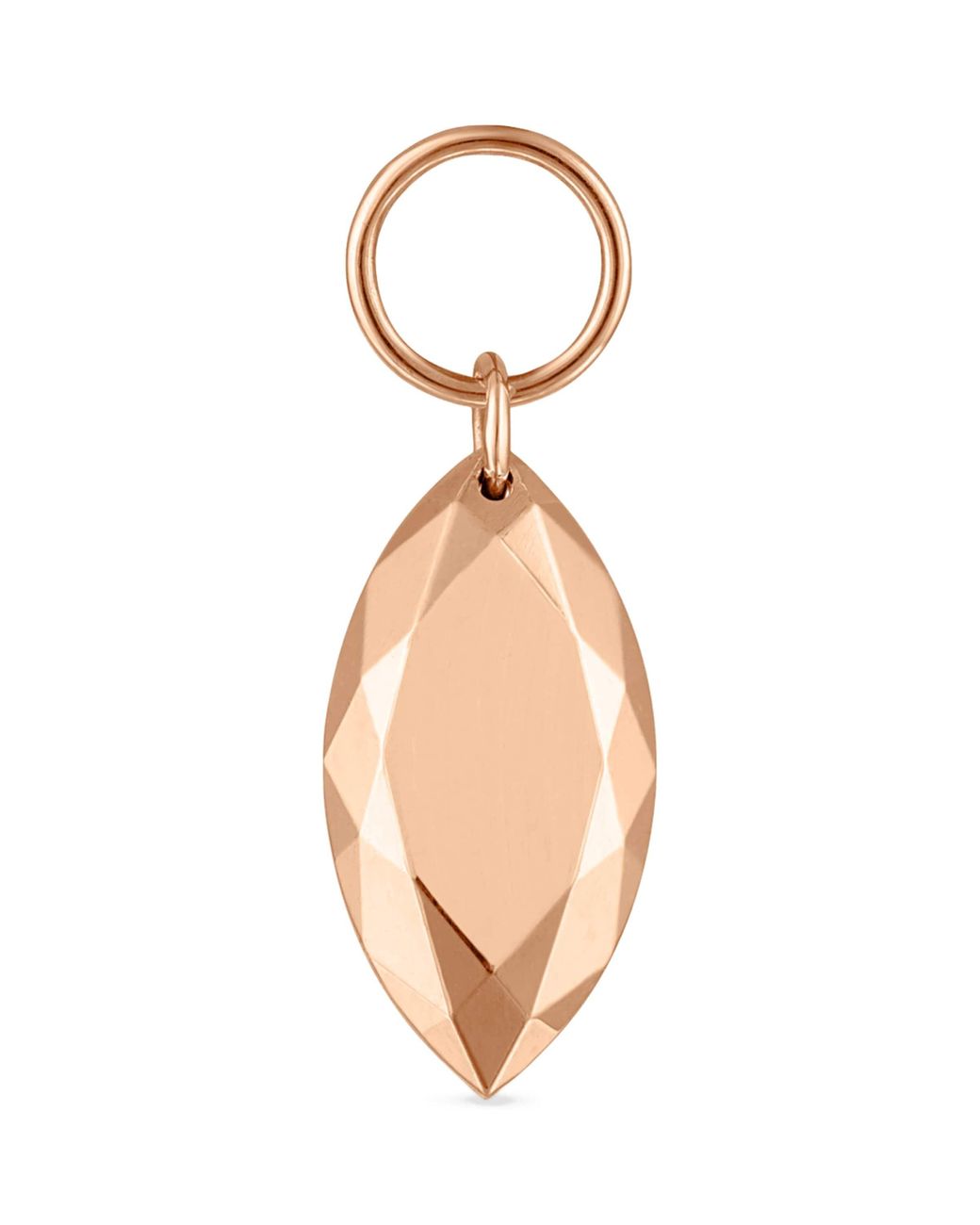 Maria Tash Natural Faceted Marquise Charm