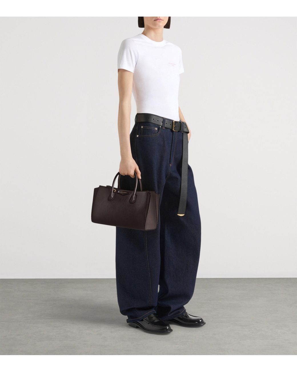 Givenchy Black Small Antigona Catchall Top-Handle Bag