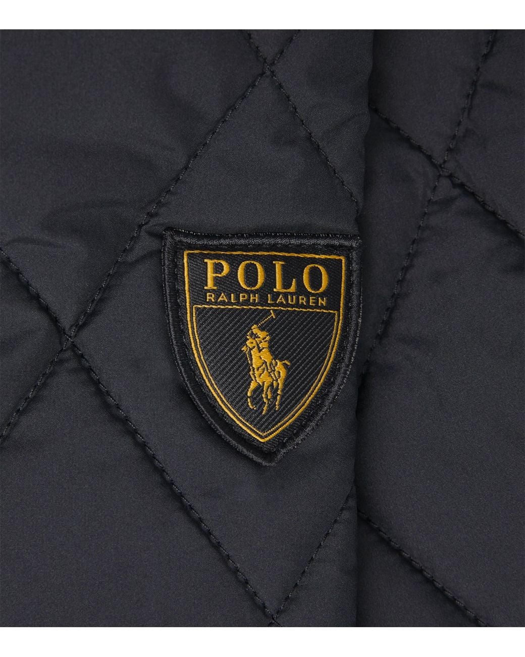 Polo Ralph Lauren Black Quilted Beaton Jacket for men
