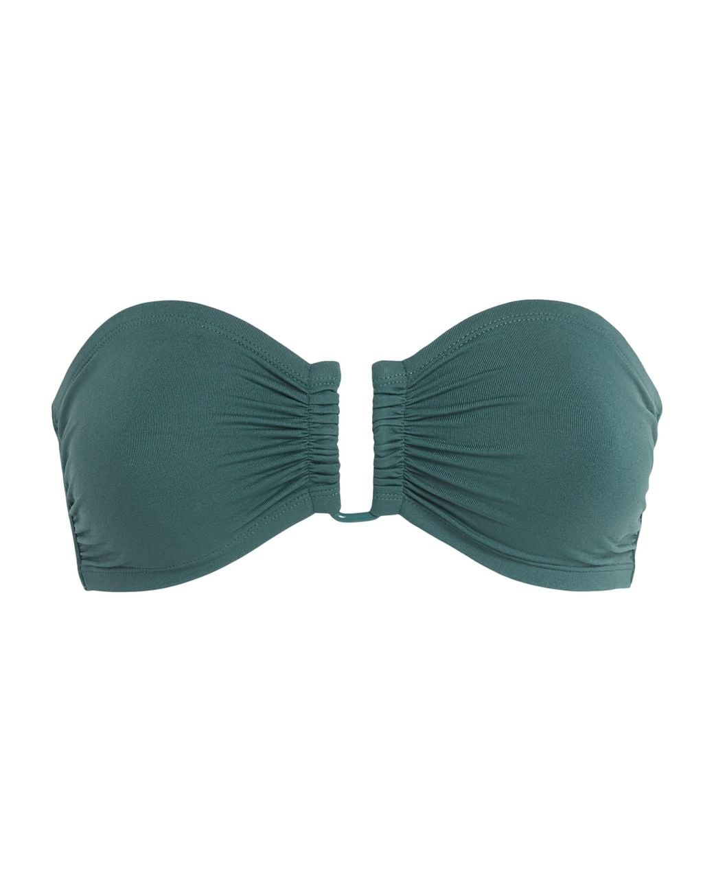 Eres Green Show Bandeau Bikini Top
