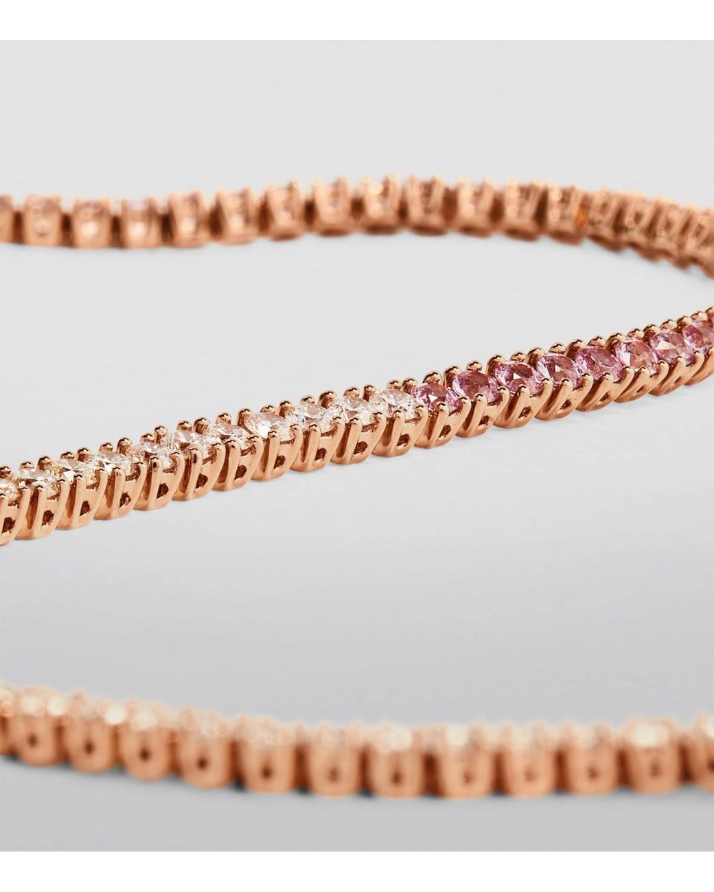 Anita Ko Natural Diamond And Sapphire Hepburn Bracelet