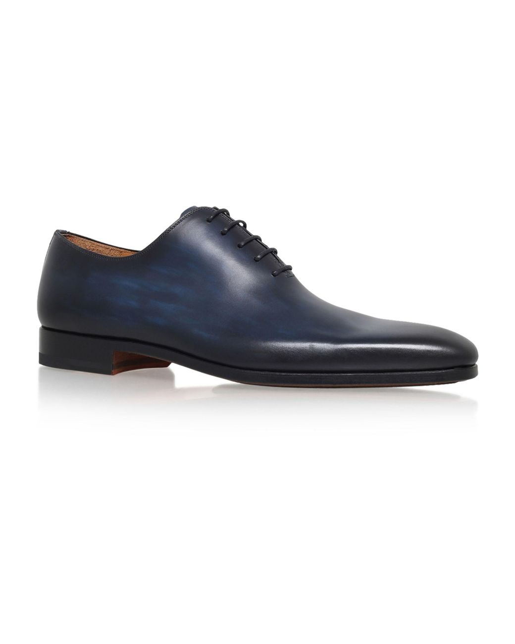 Magnanni Mens Blue Wholecut Lace-up 