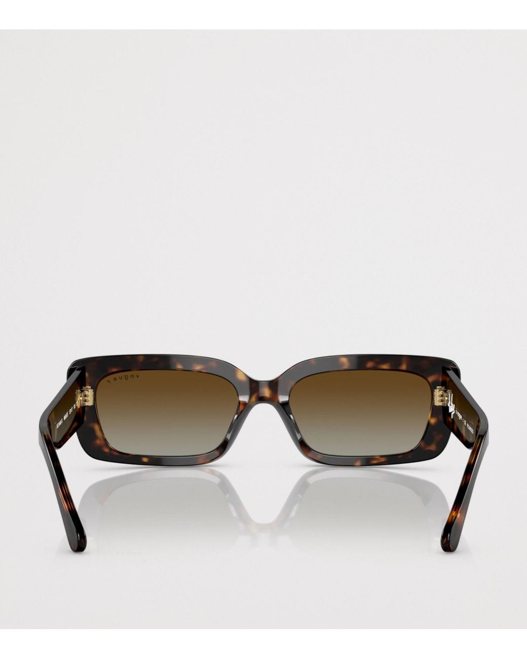 Vogue Brown Acetate Pillow Sunglasses