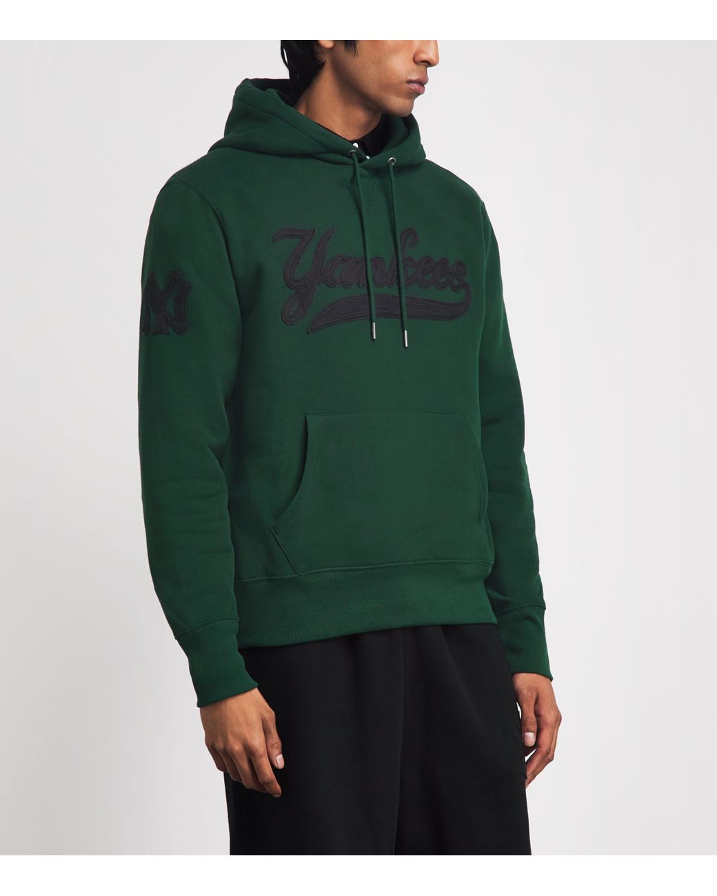 Polo Ralph Lauren Green X Yankees Logo Hoodie for men