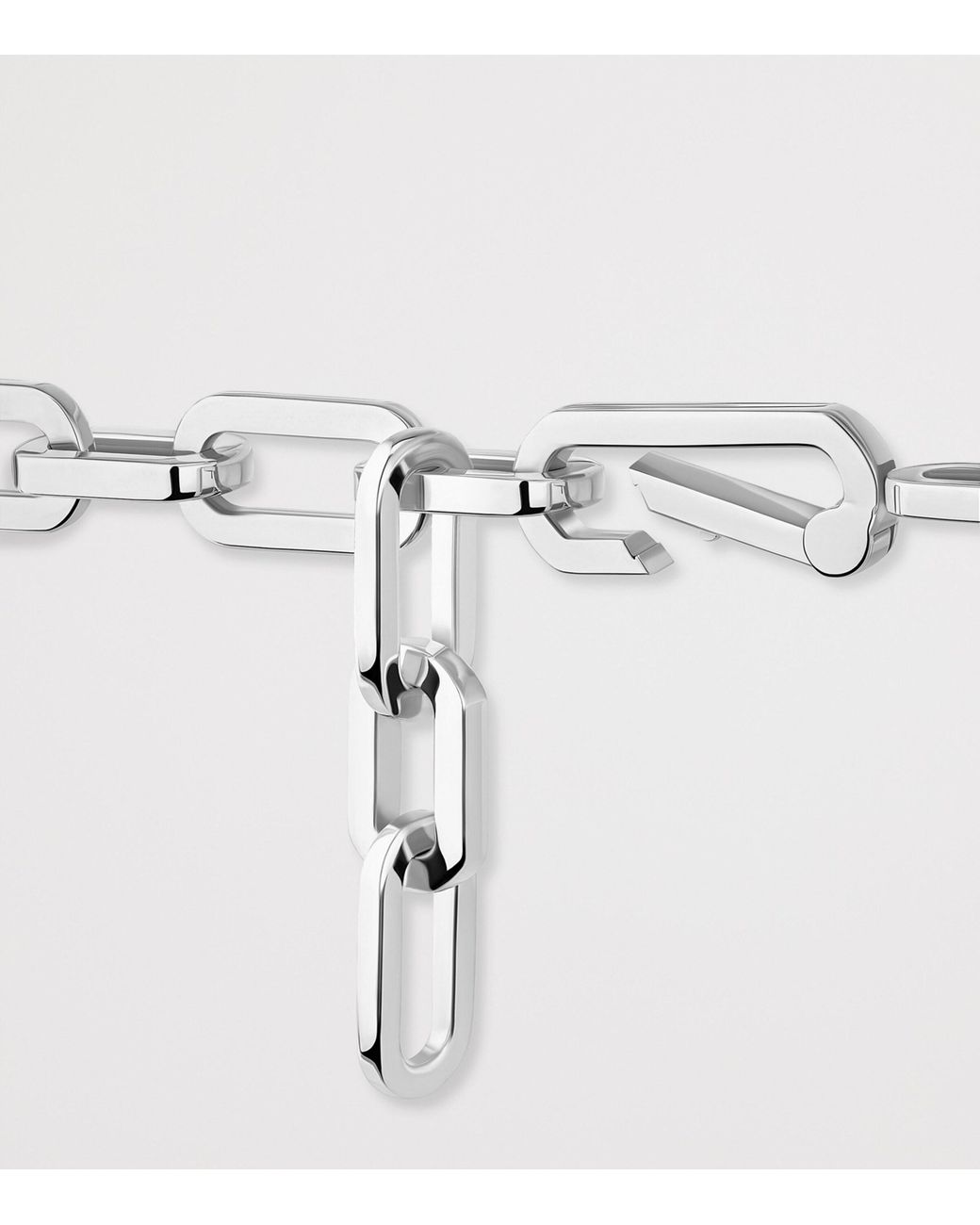 Messika Metallic Move Link And Diamond Multi-Row Choker Necklace