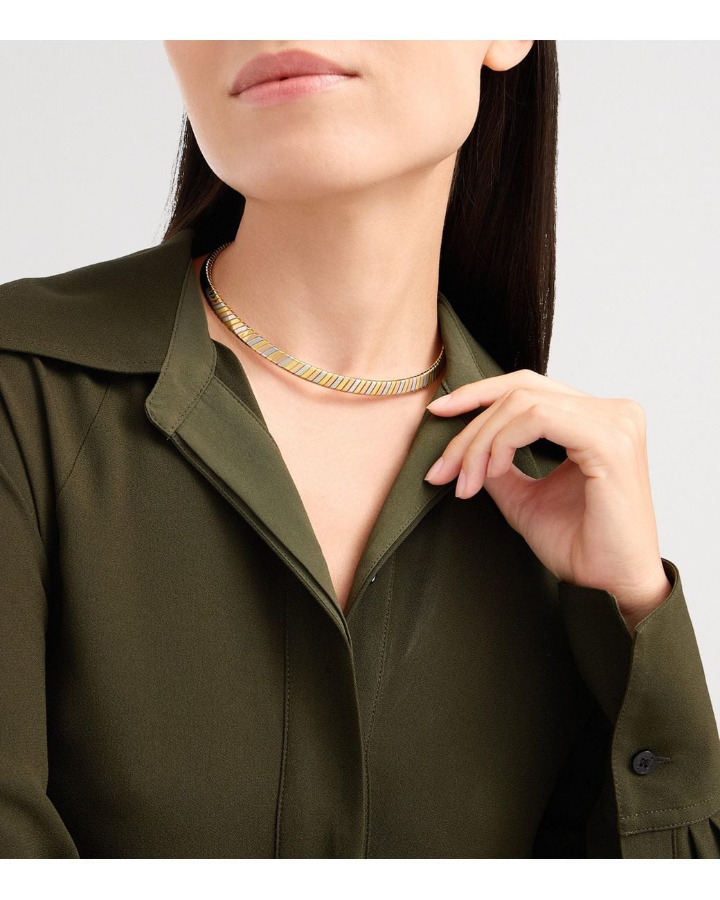 BVLGARI Natural Mixed- Tubogas Choker