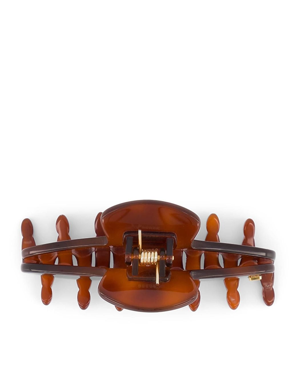 Alexandre De Paris Brown Timeless Saint Germain Claw Hair Clip
