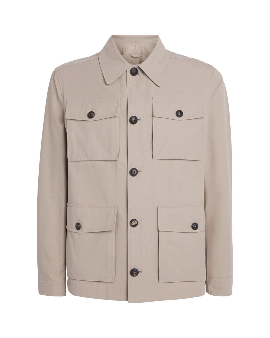 Pal Zileri Natural Cotton-Blend Field Jacket for men
