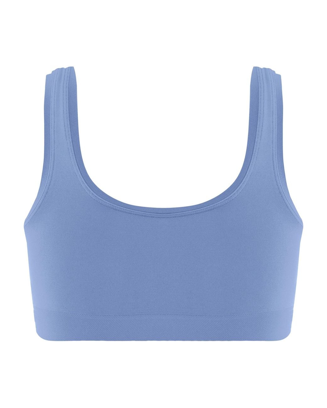 Hanro Blue Touch Feeling Crop Top