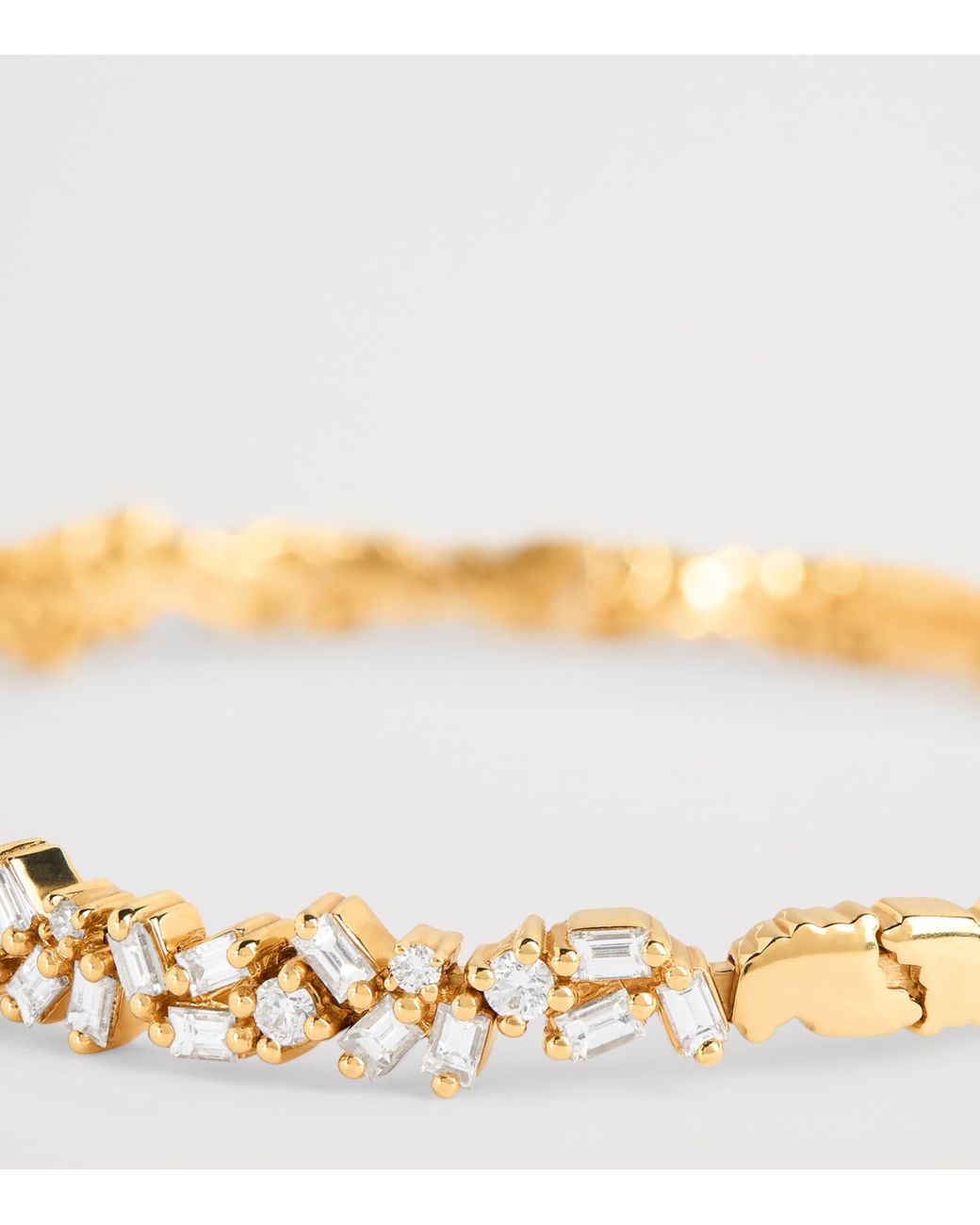 Suzanne Kalan Natural And Diamond Classic Sparkler Bangle