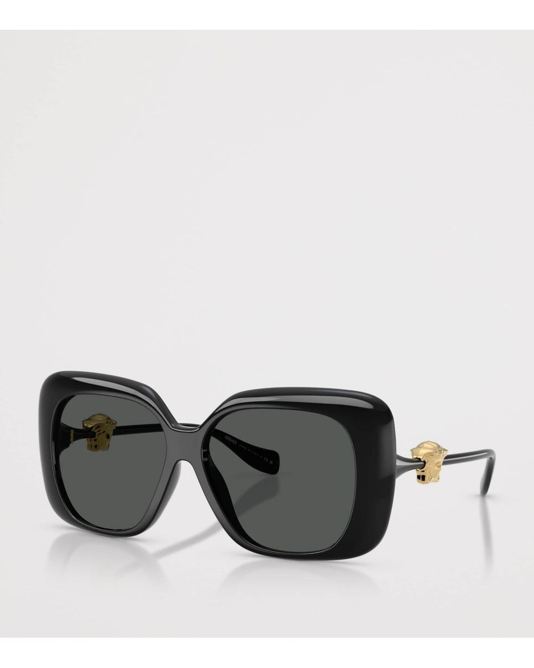Versace Black Injected Ve4499U Square Sunglasses