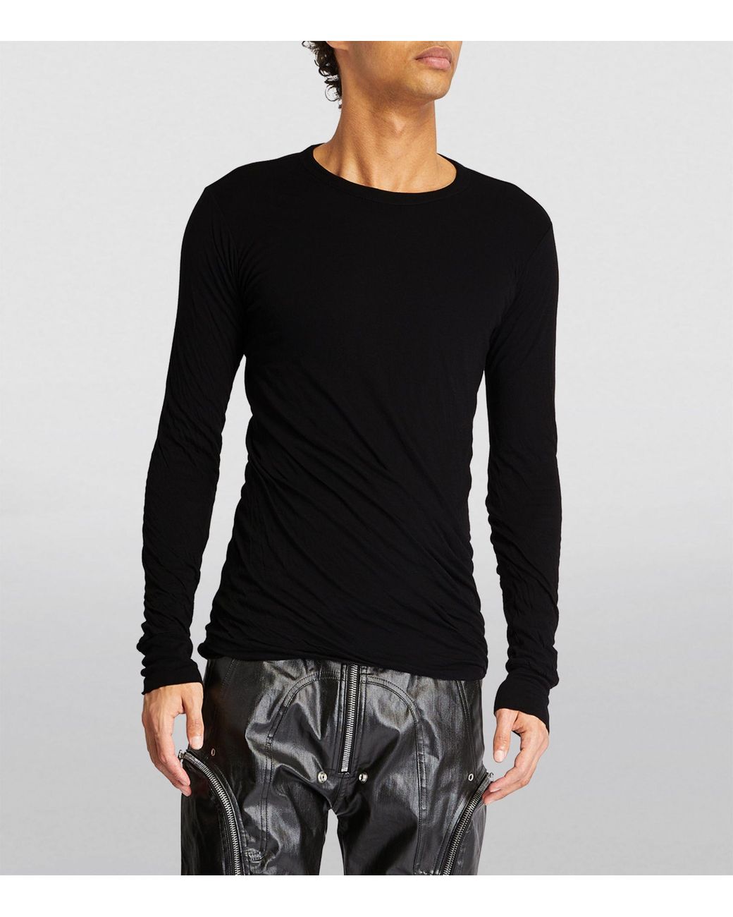 rick-owens-black-Double-Layer- rick-owens-black-Double-Layer-