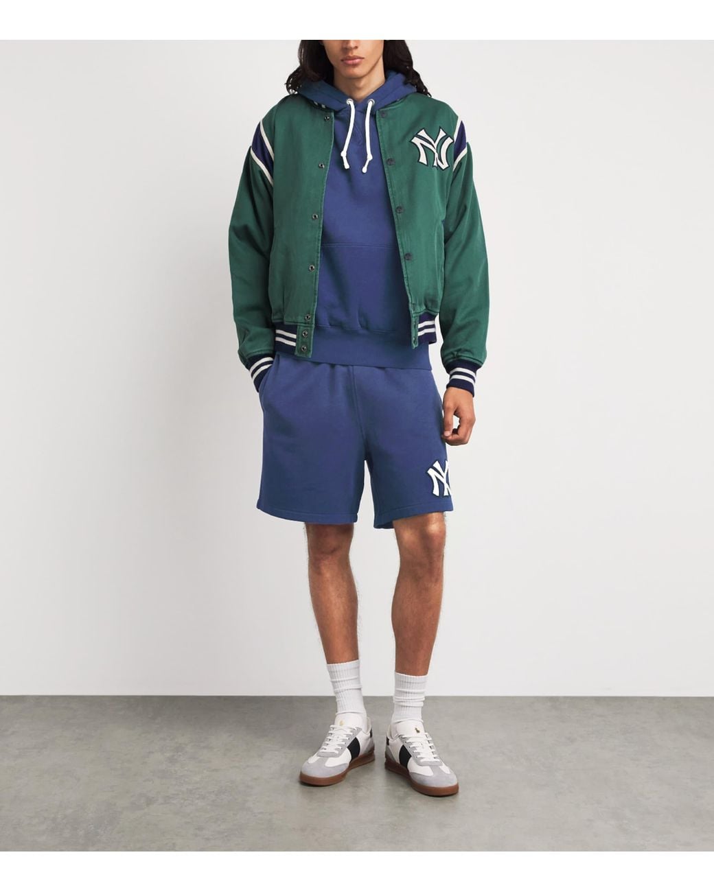 Polo Ralph Lauren Blue Ny Yankees Shorts for men