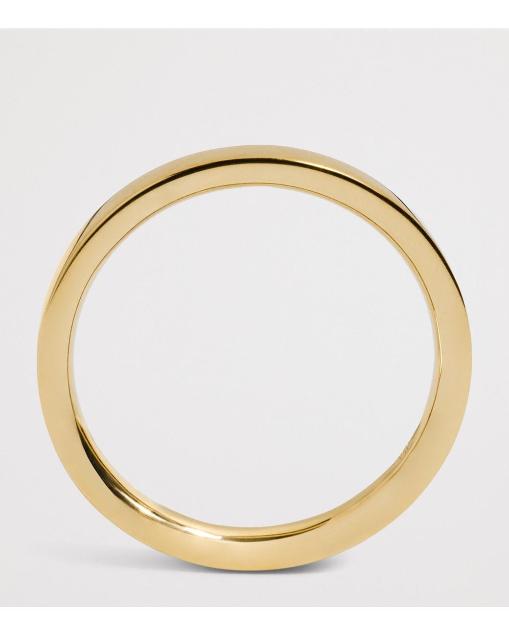 Monica Vinader Metallic Vermeil Essential Stacking Ring