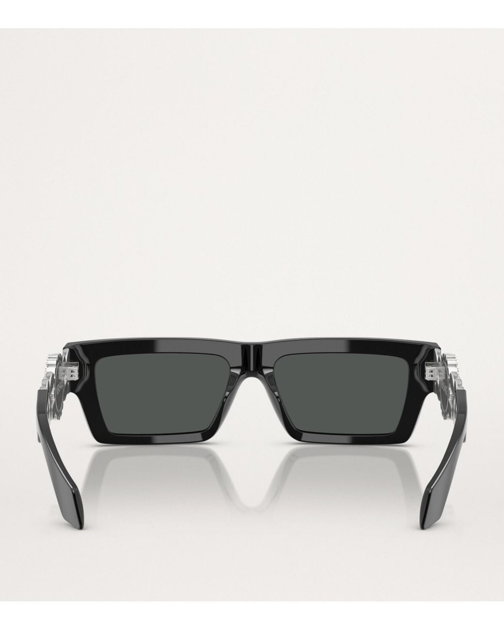 Versace Black Acetate Sunglasses