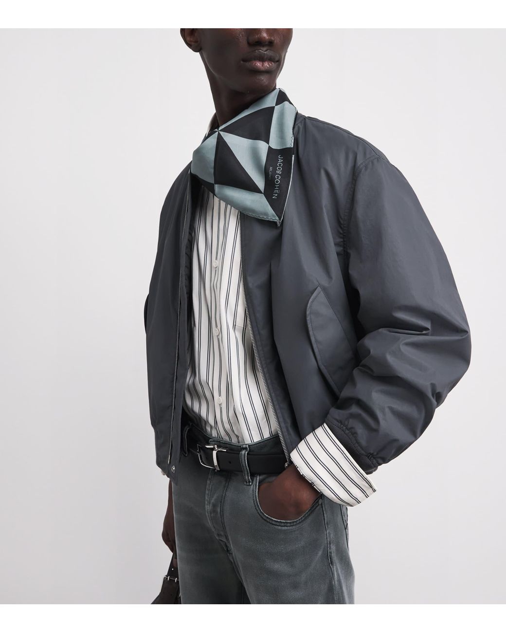 Jacob Cohen Gray Bard Slim Jeans for men