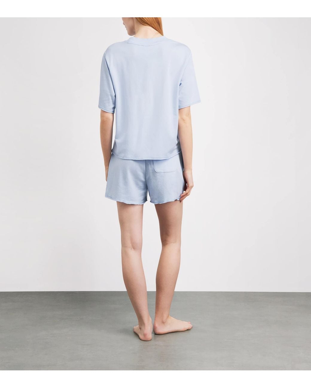 Polo Ralph Lauren Blue Terry Short Pyjama Set