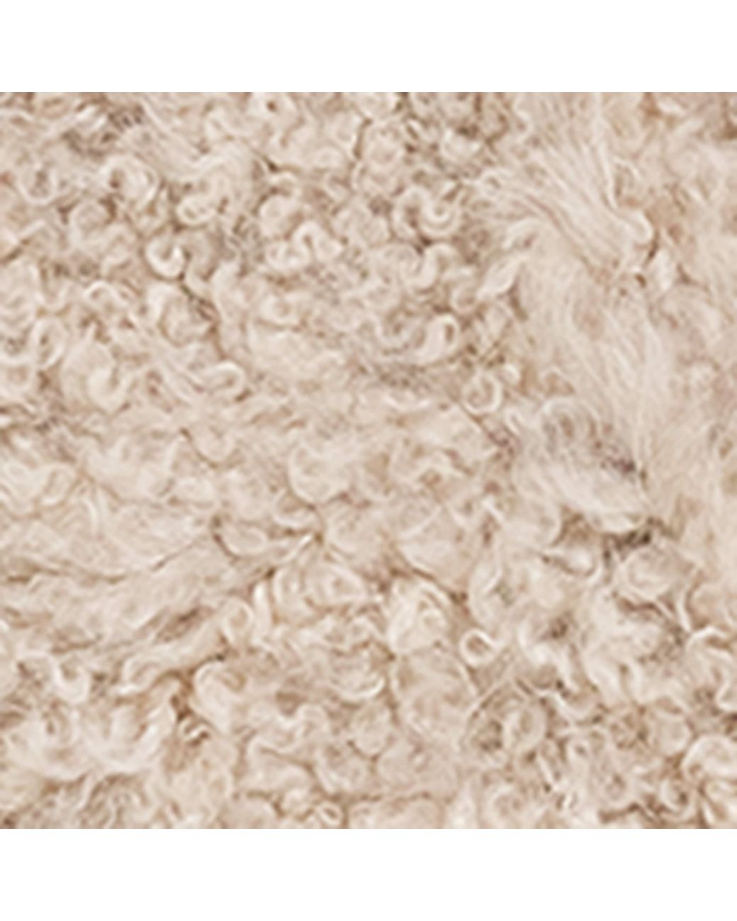 Yves Salomon Natural Long Hair Lambswool Bandana