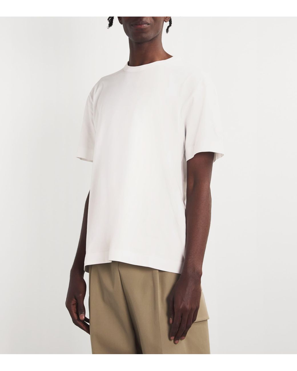 Canada Goose White Relaxed Gladstone T-Shirt for men