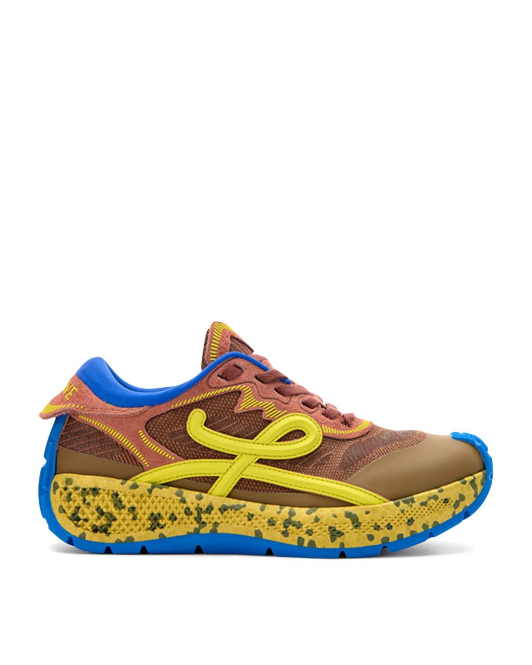 Loewe Yellow Leather Pogo Sneakers for men