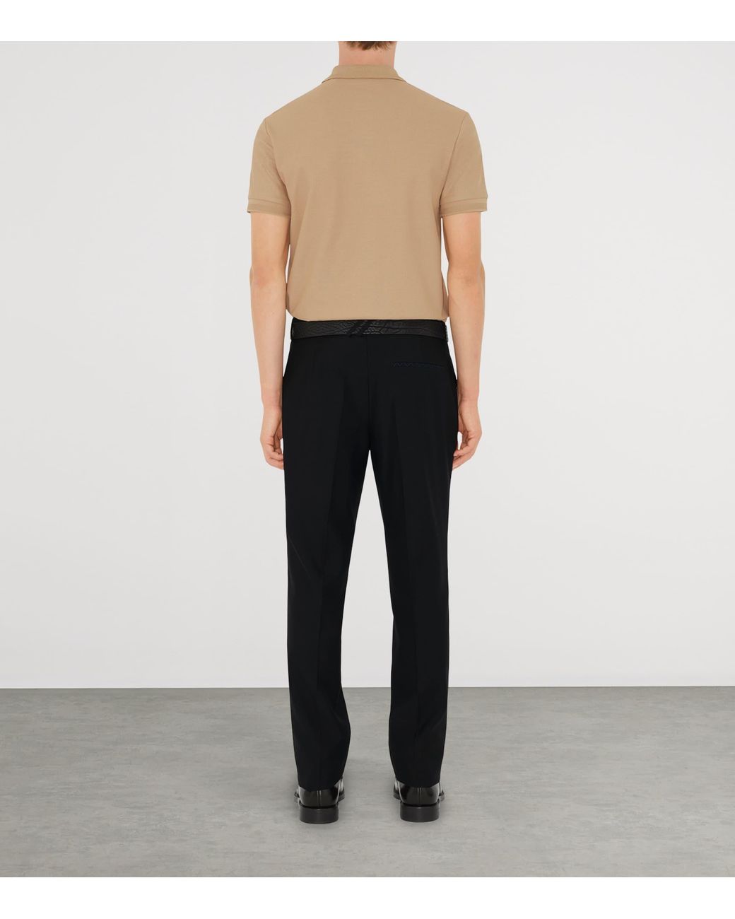 Burberry Natural Cotton Ekd -Embroidered Polo Shirt for men